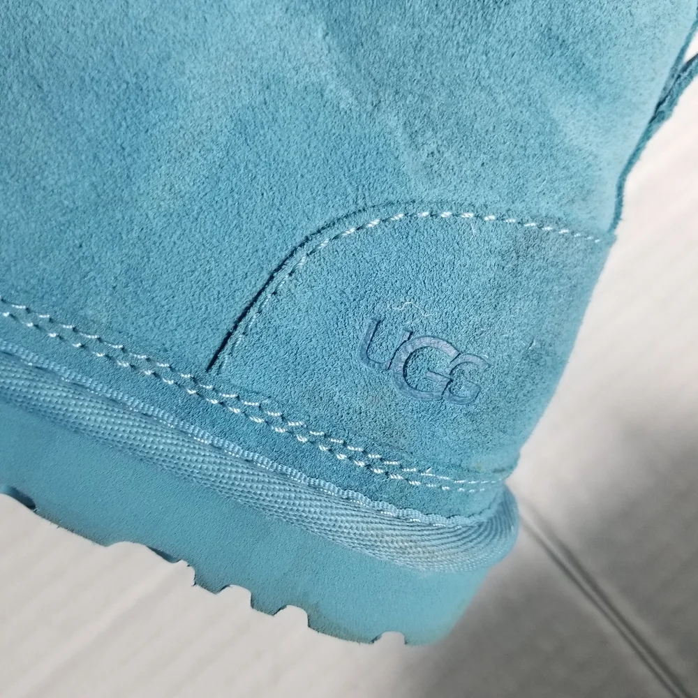 UGG MEN'S BLUE NEUMEL CHUKKA BOOTS SIZE 8